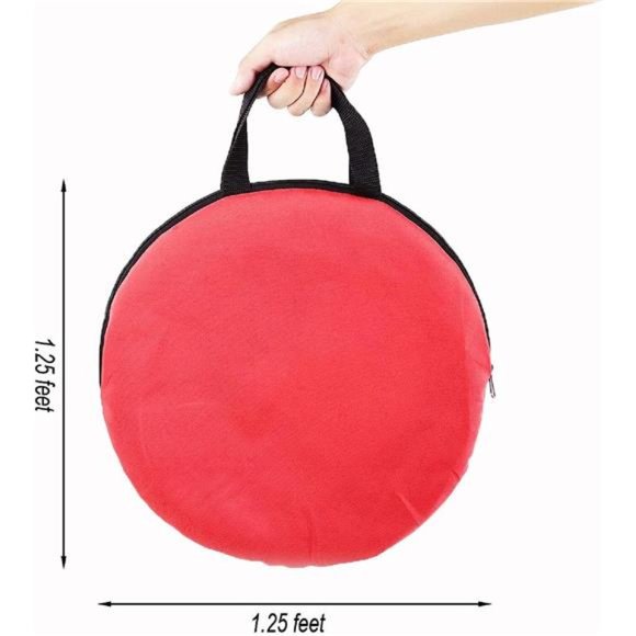 Collapsible Portable Corn Hole Boards with 8 Cornhole Bean Bags (3 x 2-feet) - Picture 6 of 6